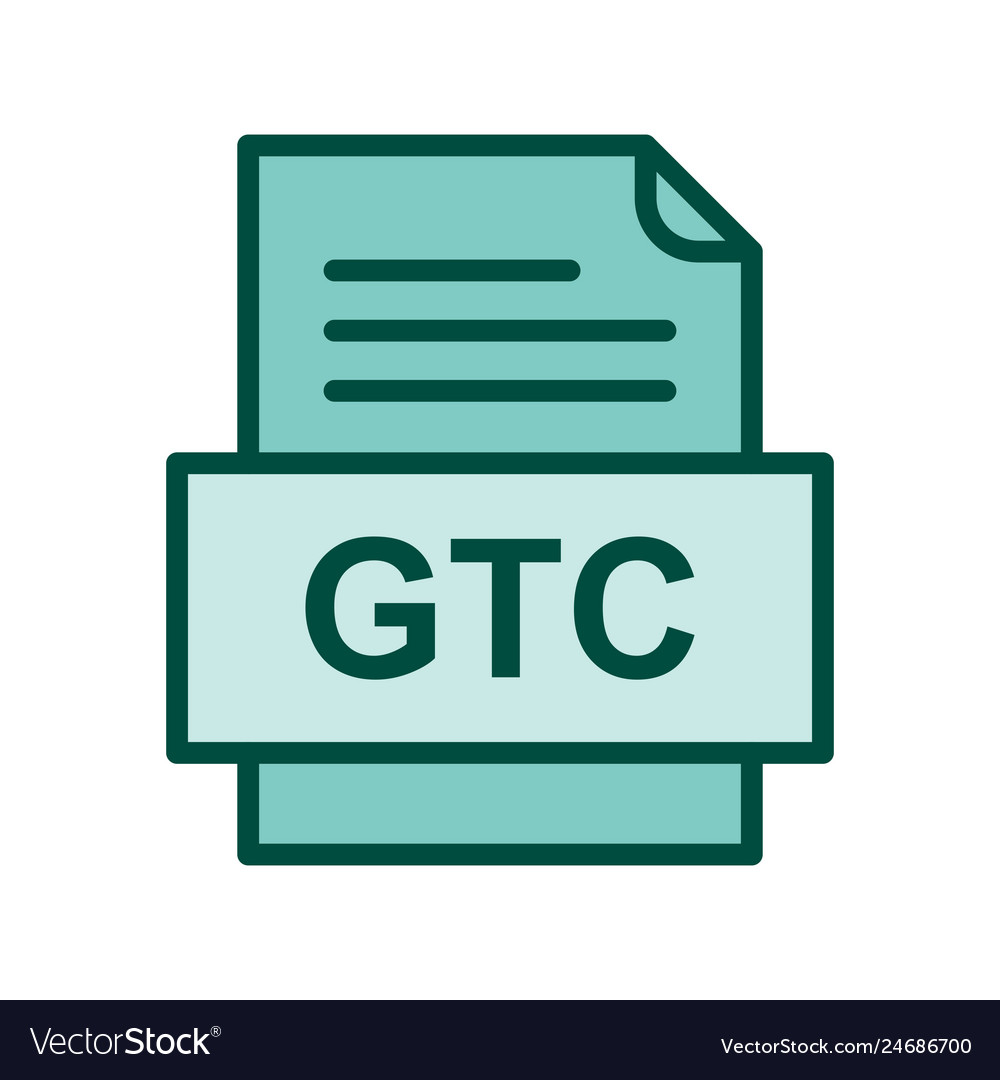 Gtc file document icon