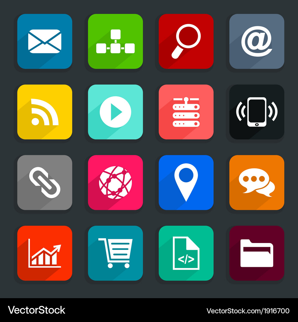 Internet an icon Royalty Free Vector Image - VectorStock