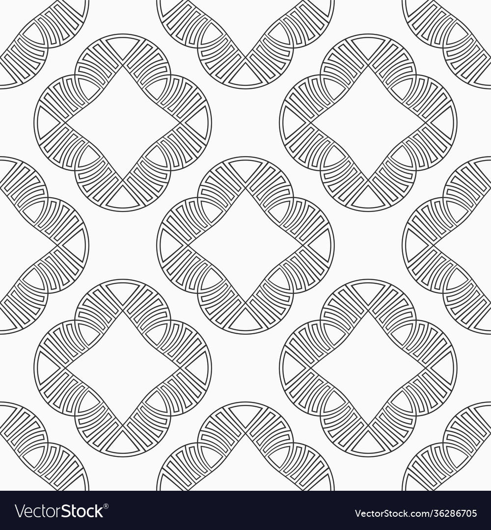 Abstract seamless pattern with symmetric vector image Abstract seamless pattern with symmetric