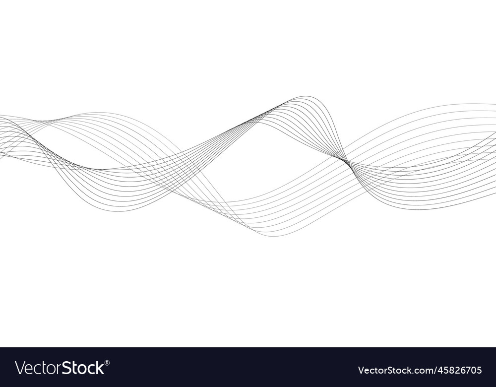 Abstract wave element for design digital vector image Abstract wave element for design digital
