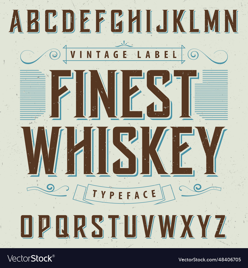 Finest whiskey poster