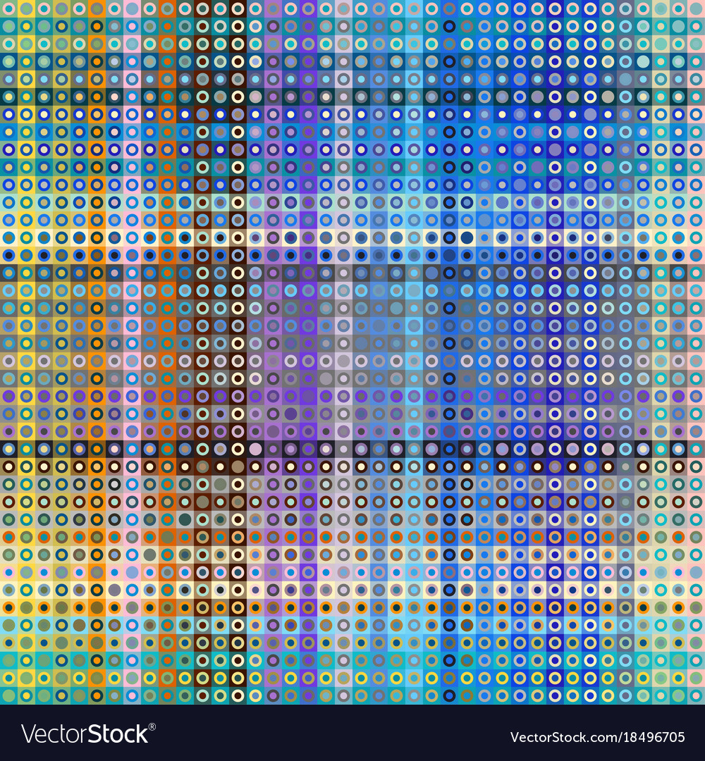 Geometric abstract pattern