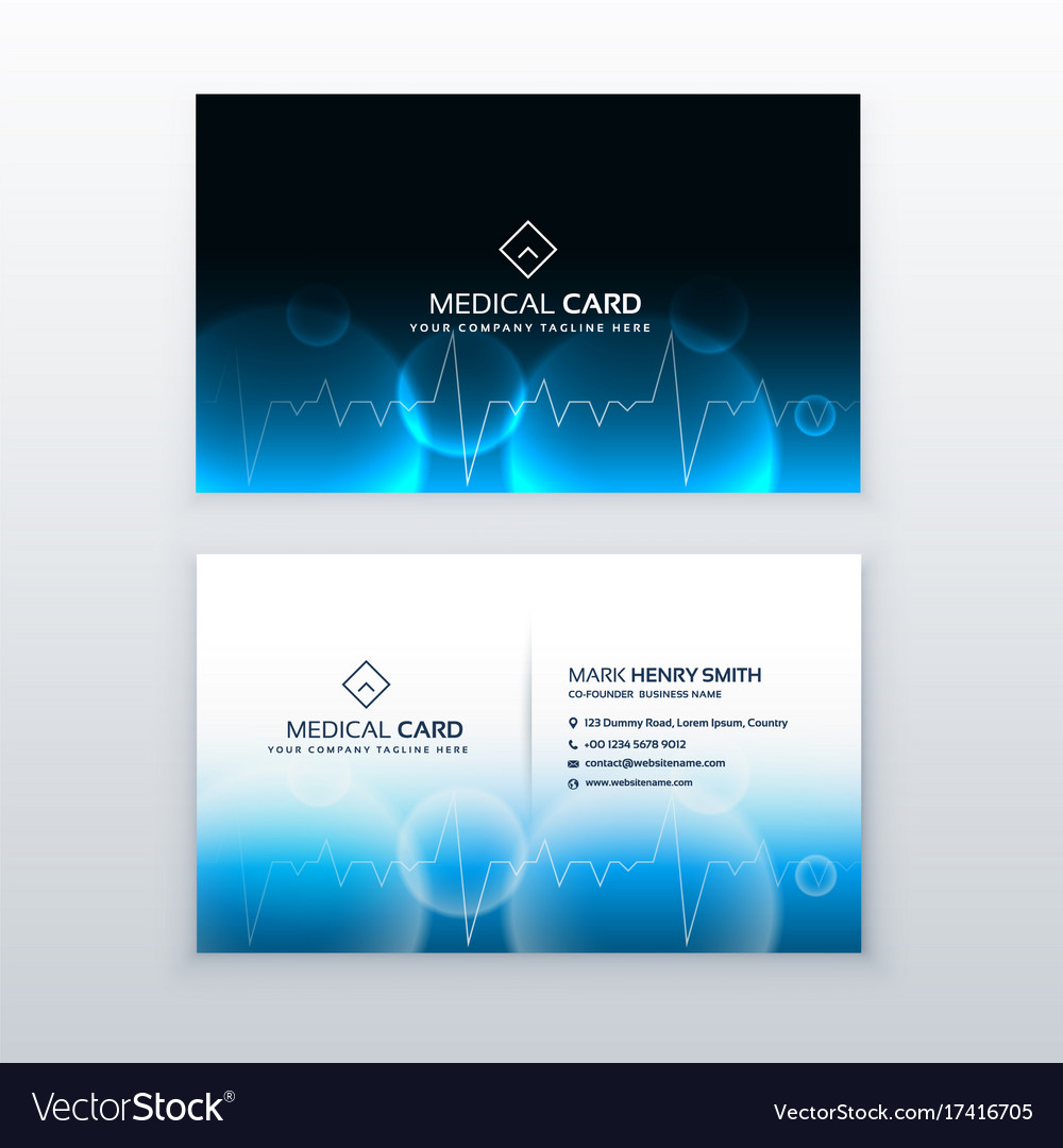 medical business card templates