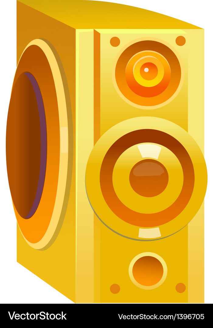 Icon speaker Royalty Free Vector Image - VectorStock