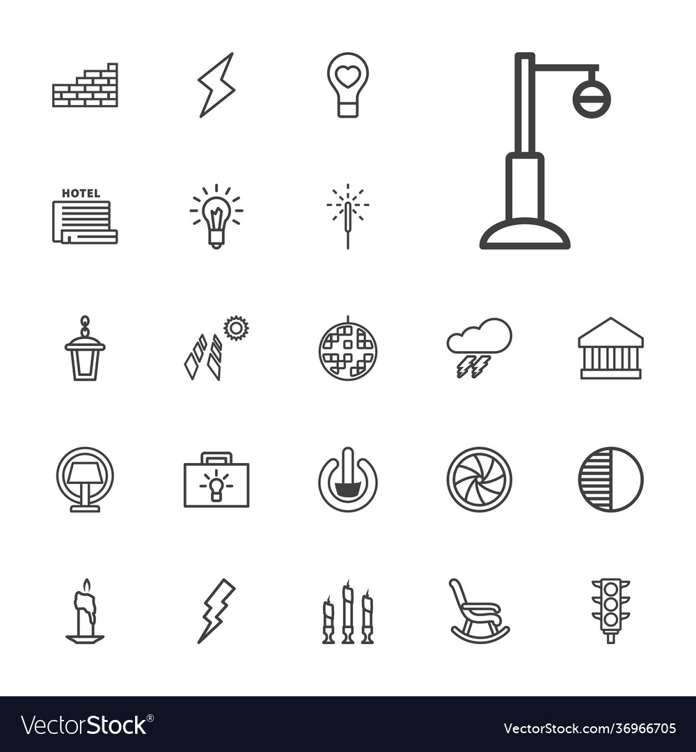 Light icons