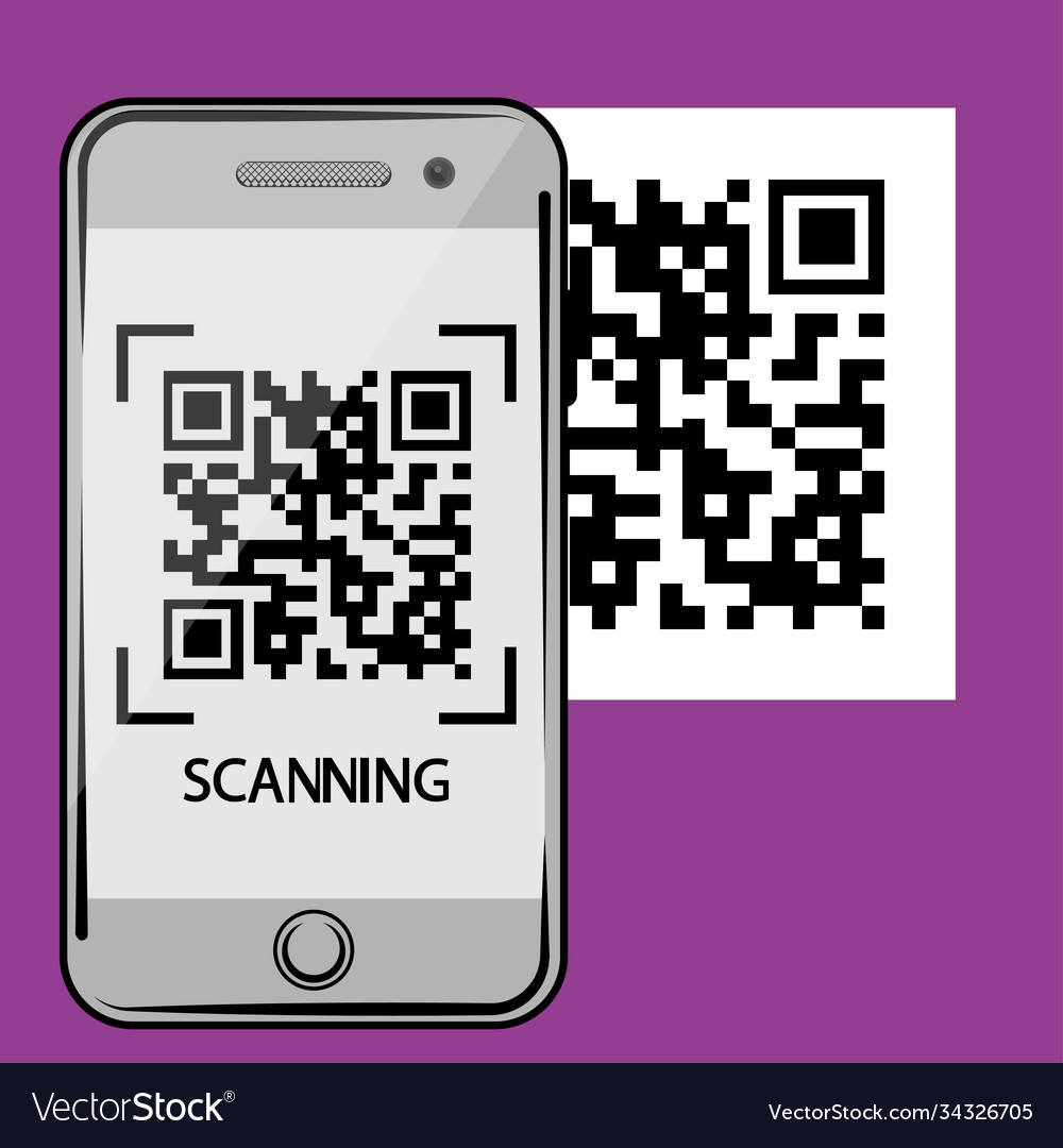 Scan qr code to mobile phone scanning