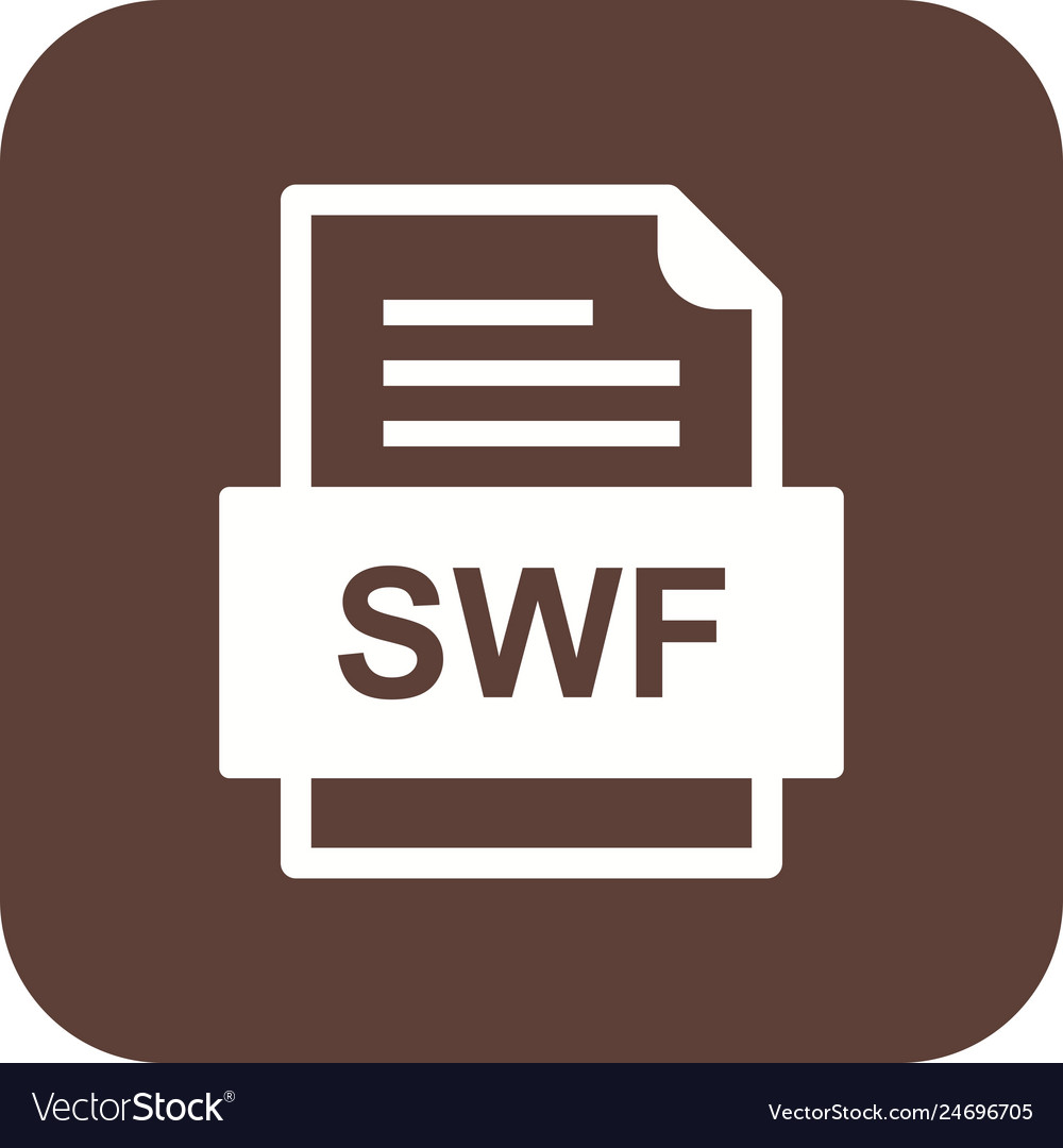 Swf file document icon