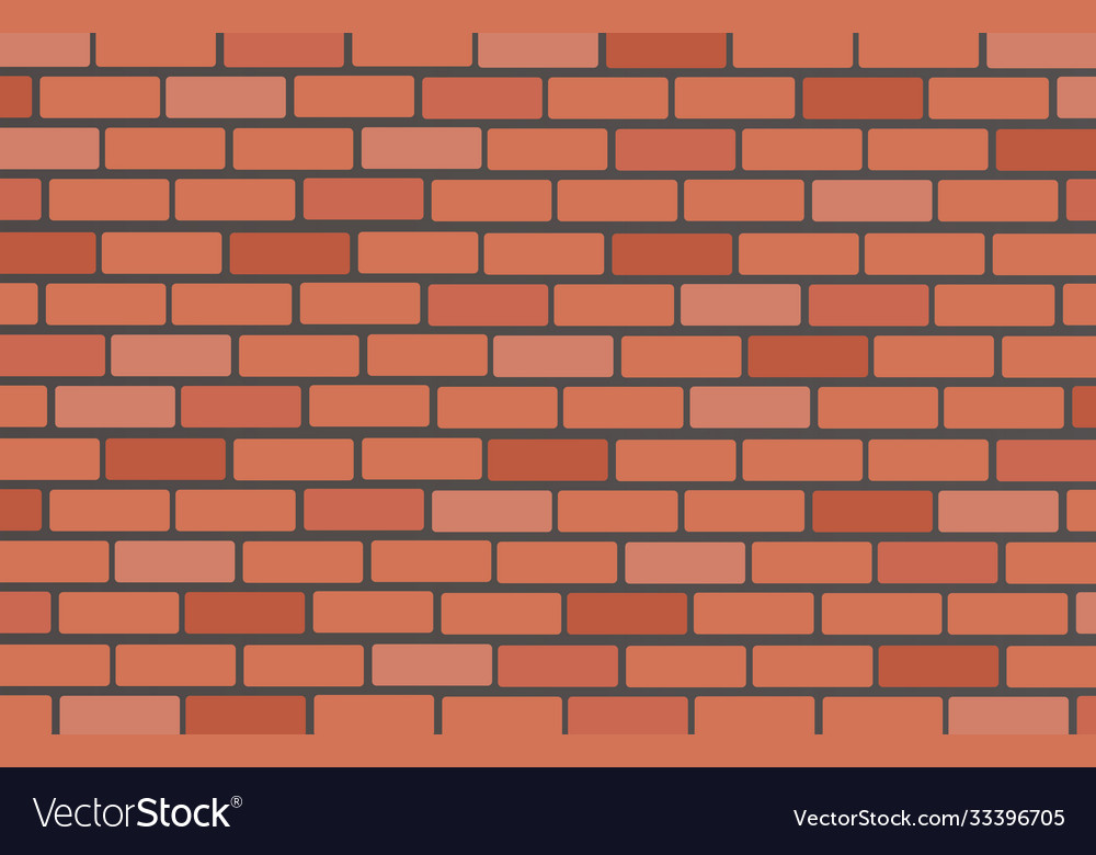 Wall bricks and space background art