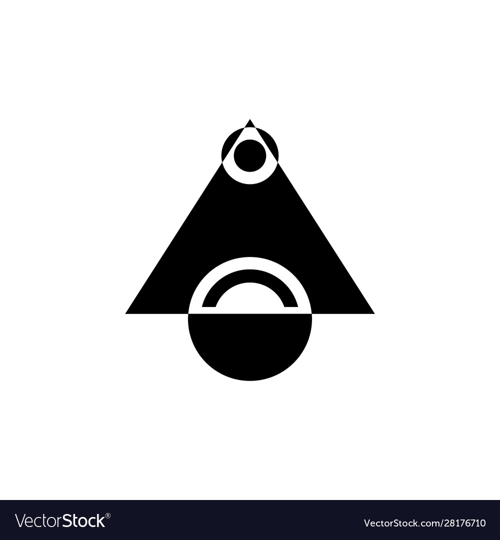 Abstract architecture logo concept with simple