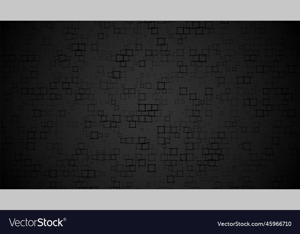 Abstract Black Square Backdrop