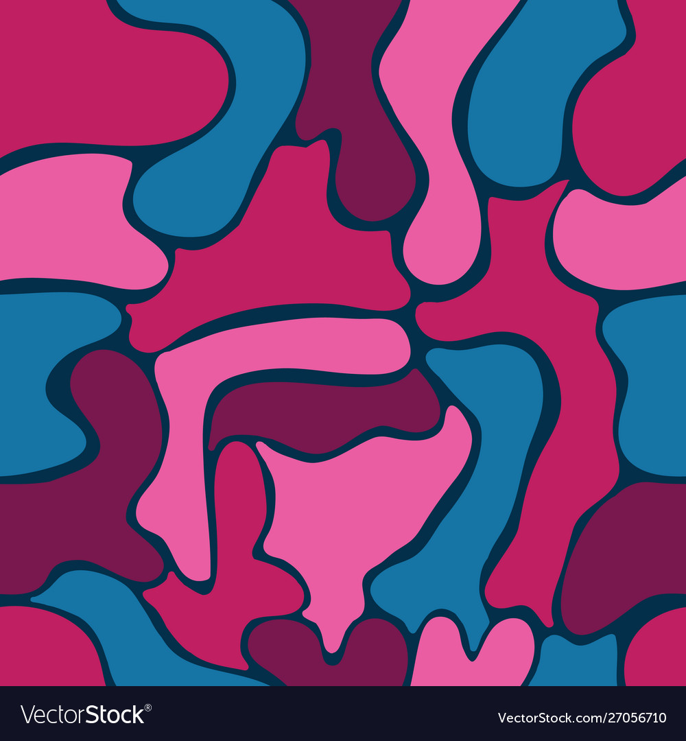 Abstract Color Block Bubbles