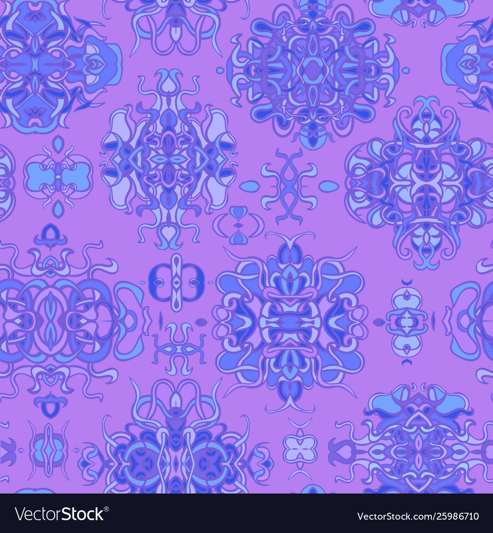 Seamless pattern with colorful abstract shape