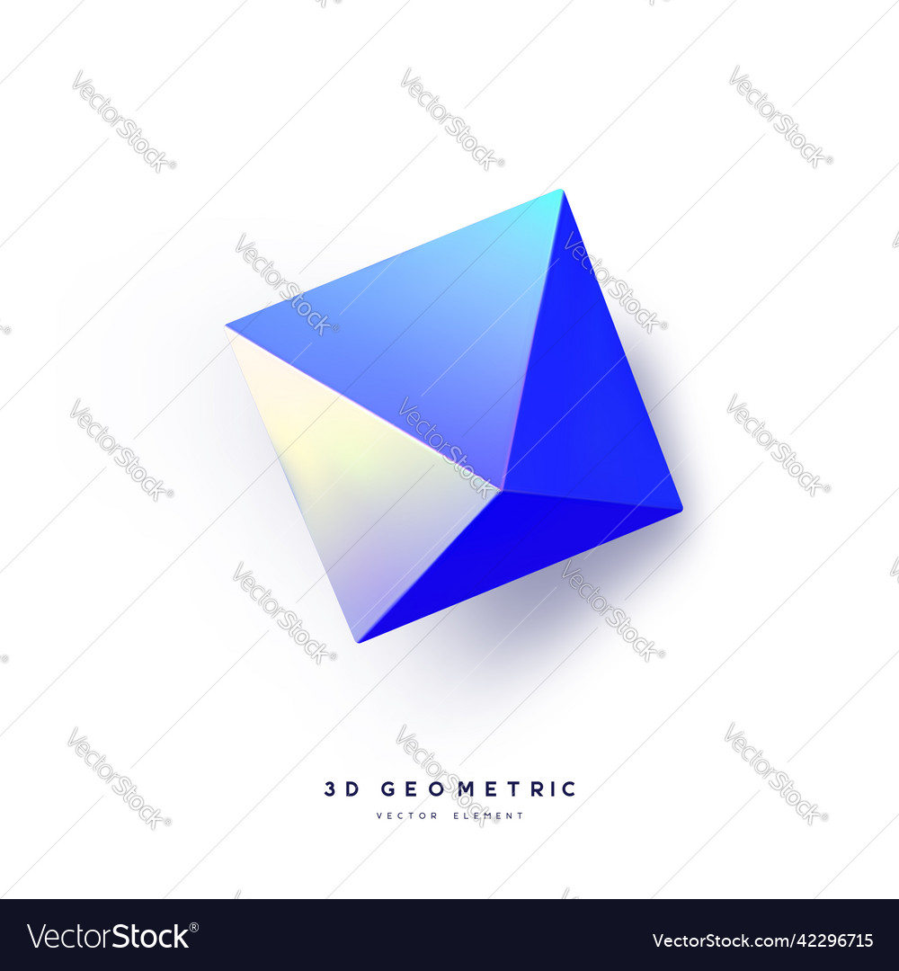 3d render realistic primitive