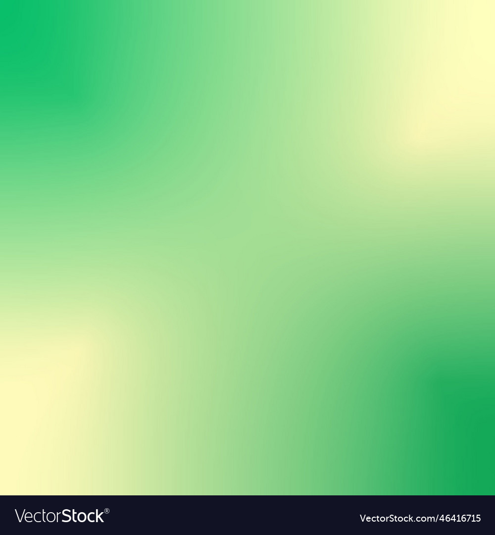 Green cream effect freeform gradient background Vector Image