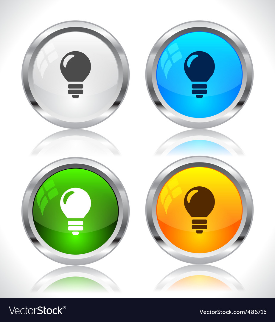 Metal web buttons