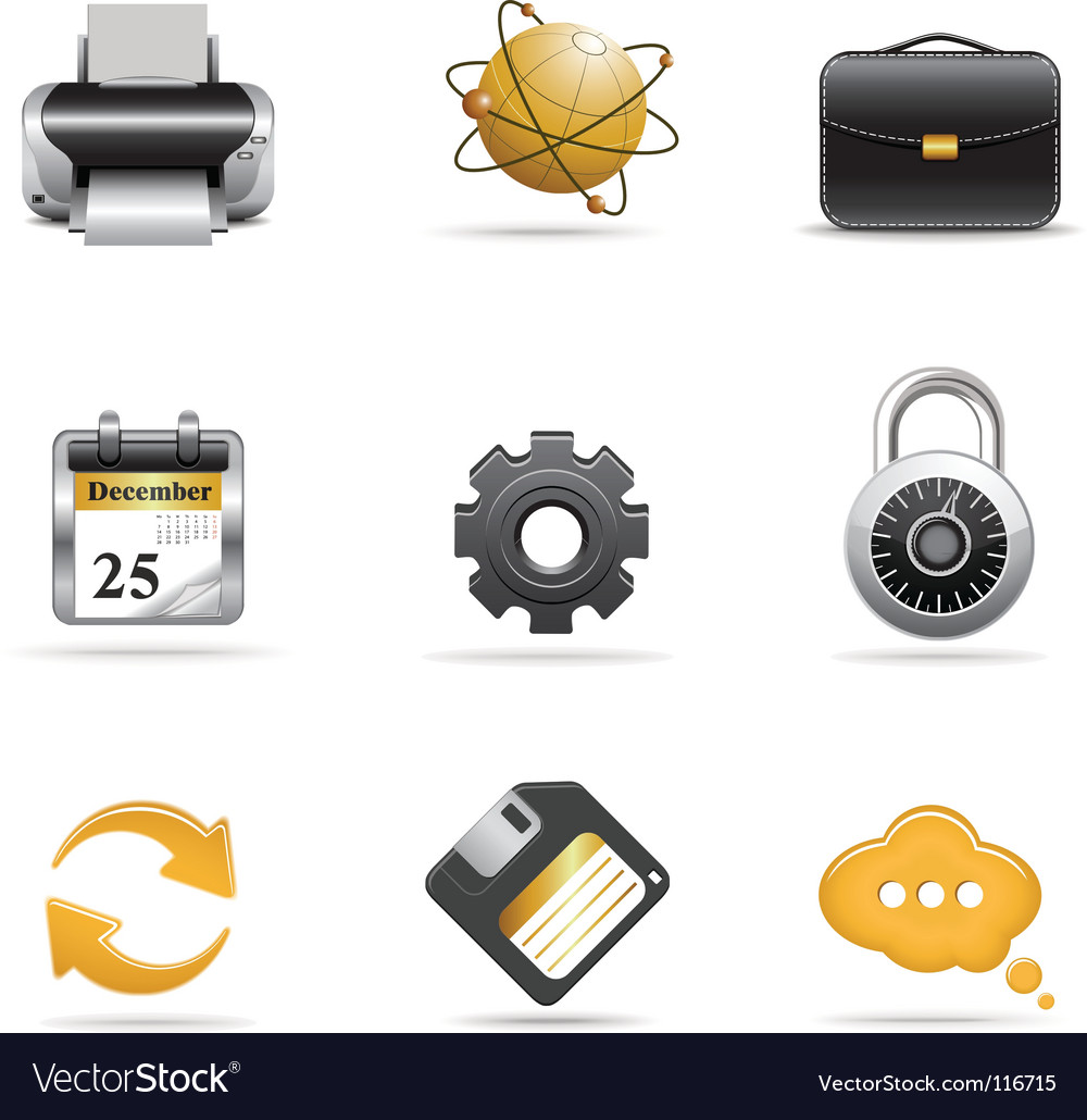 Modern Web Icon Set