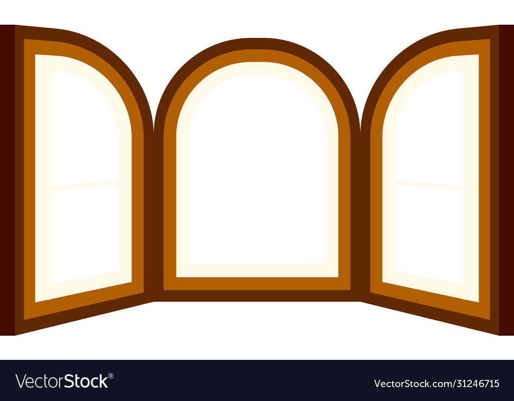 Open window frame