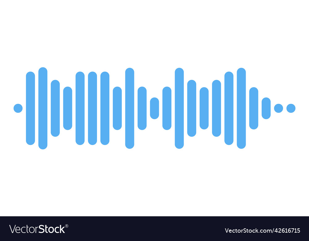 Recording of audio message template ui element vector image Recording of audio message template ui element