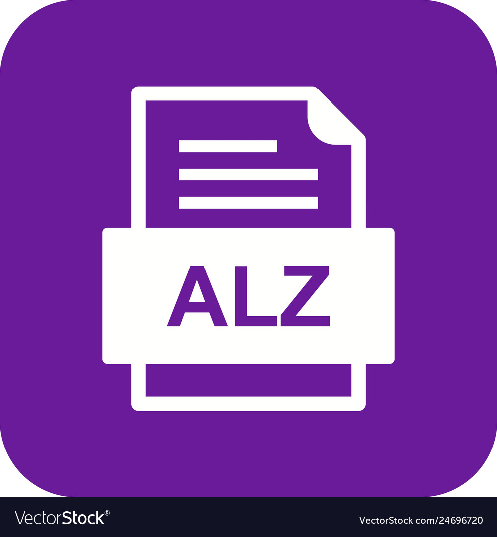 Alz file document icon
