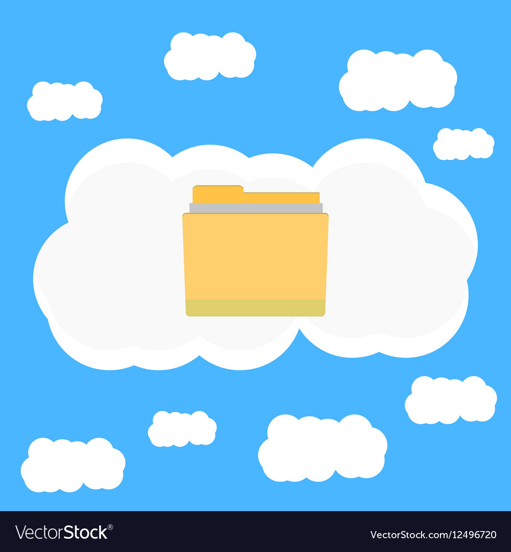 Cloud data in sky