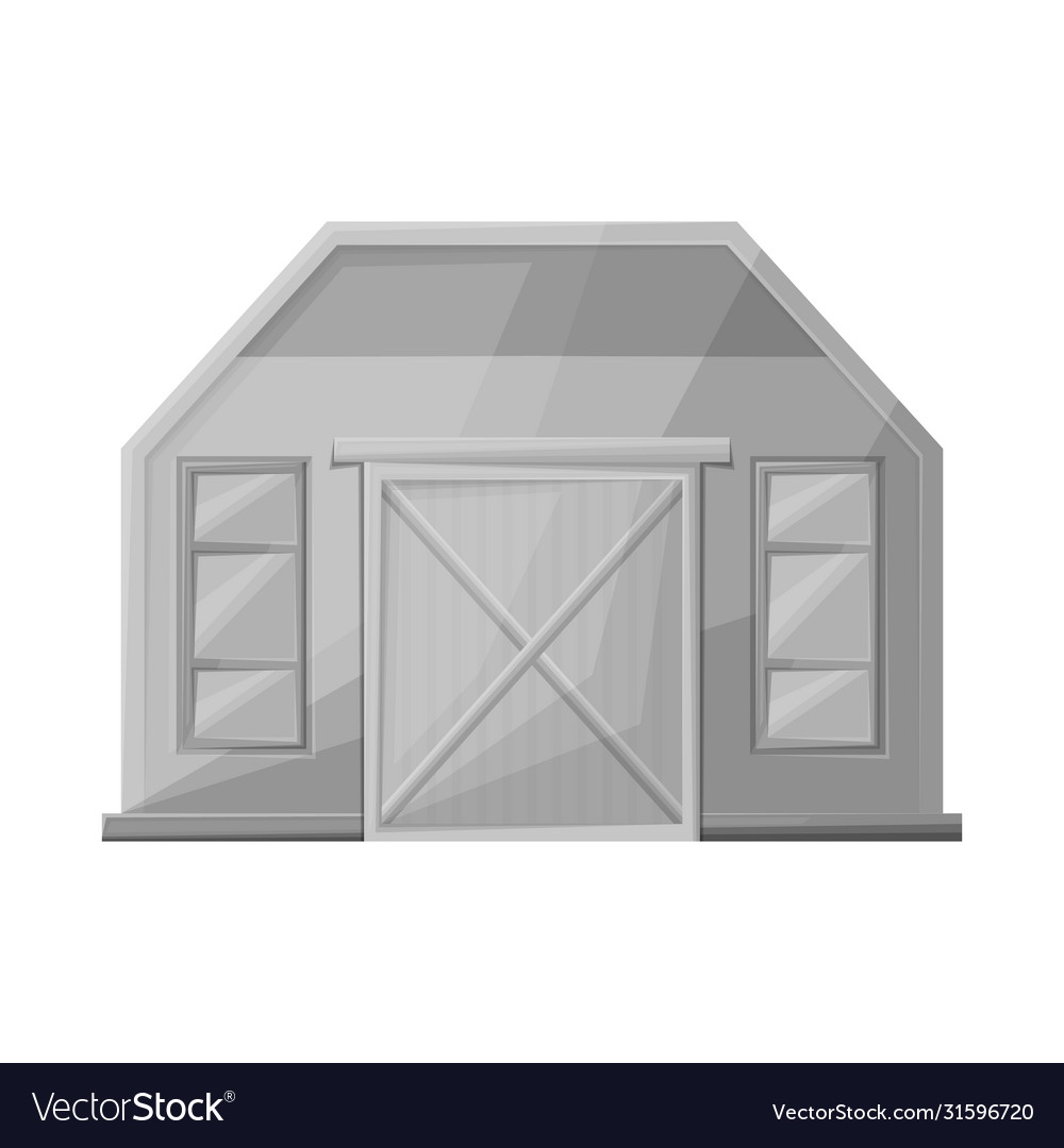 Isolated object hangar and logistic logo web