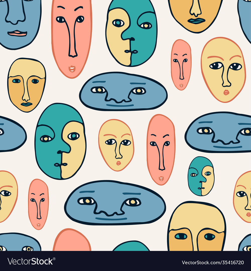 Seamless pattern design vector image Seamless pattern design