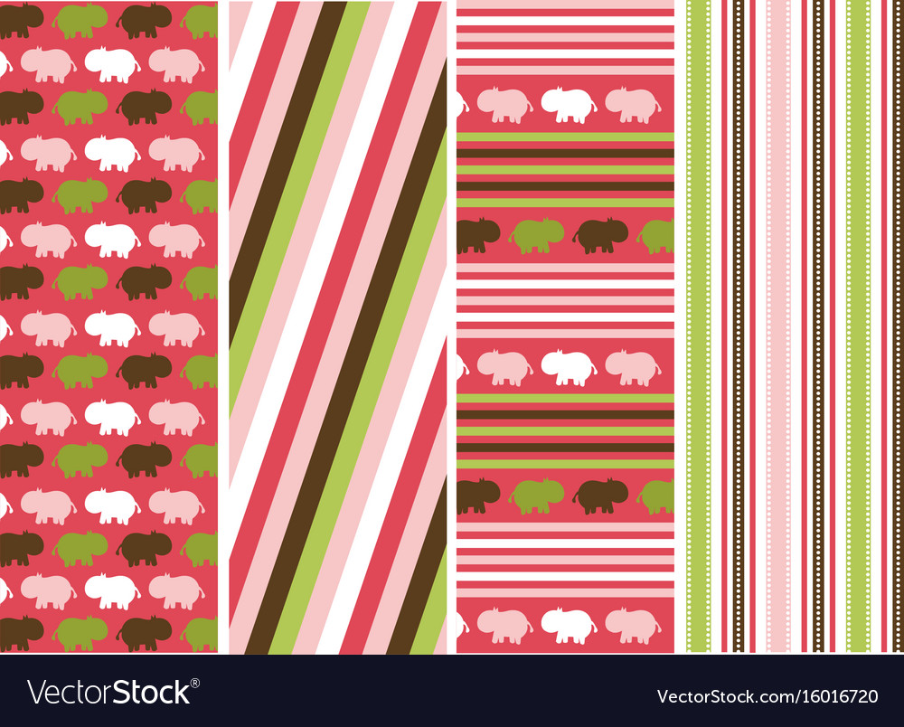 Seamless patterns with fabric texture