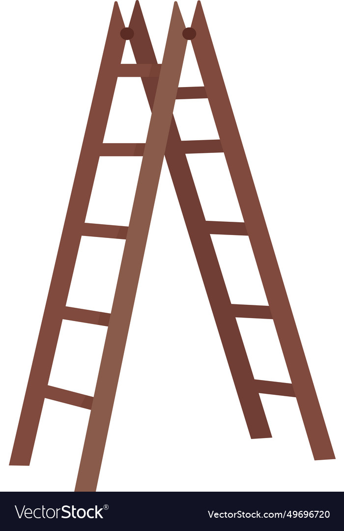 Wooden step ladder