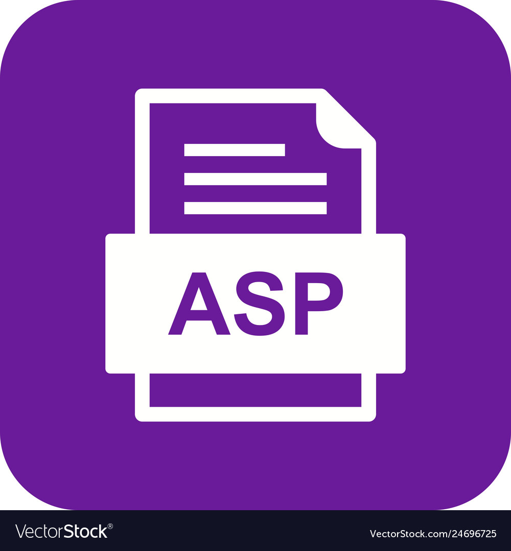 Asp file document icon