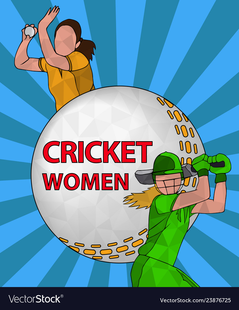 Cricket Frauen Poster 3