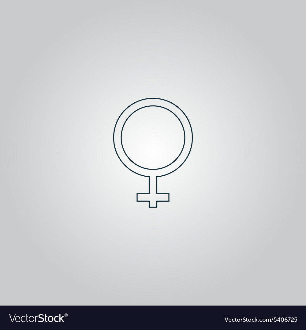 Female sign icon