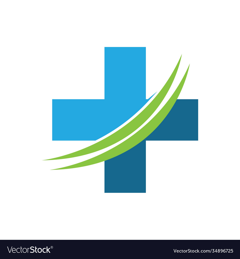 Health medical logo template