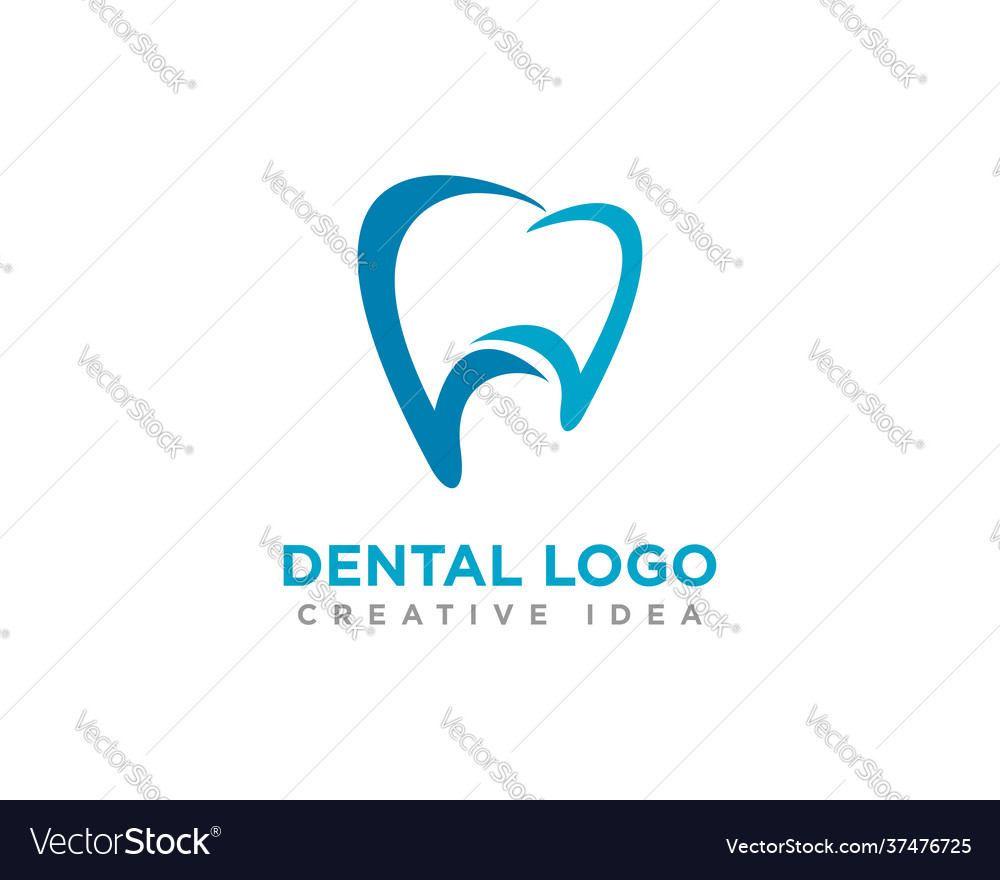 Medical Dental Logo Design Royalty Free Vector Image