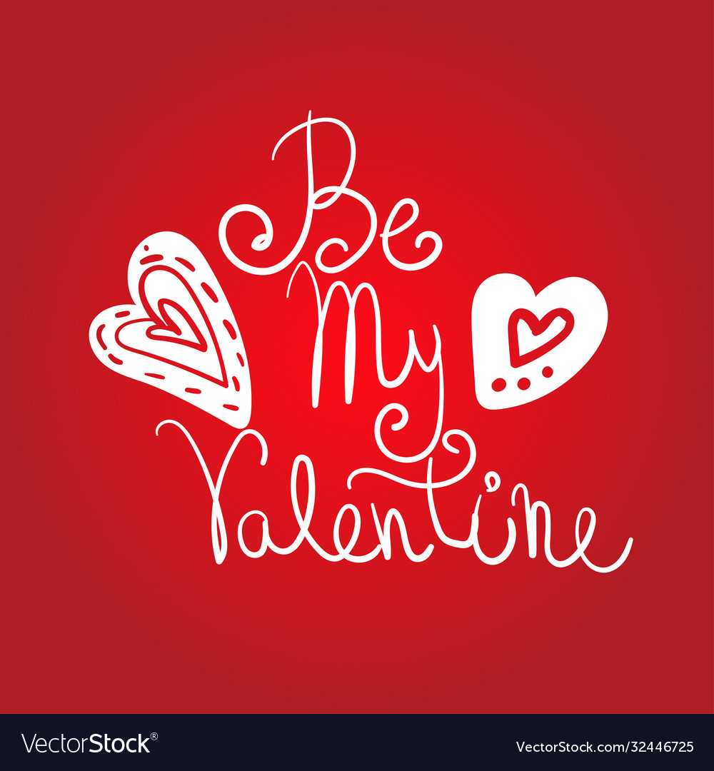 Script concept quote with text happy valentines