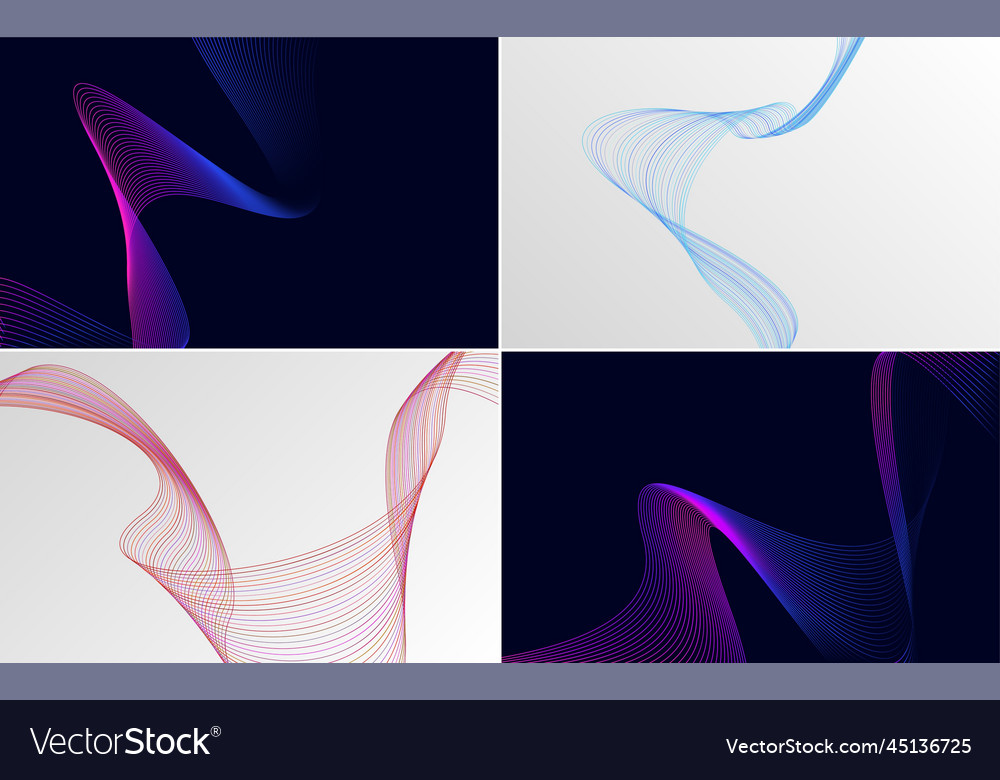 Use these backgrounds to create dynamic designs Vector Image Use these backgrounds to create dynamic designs