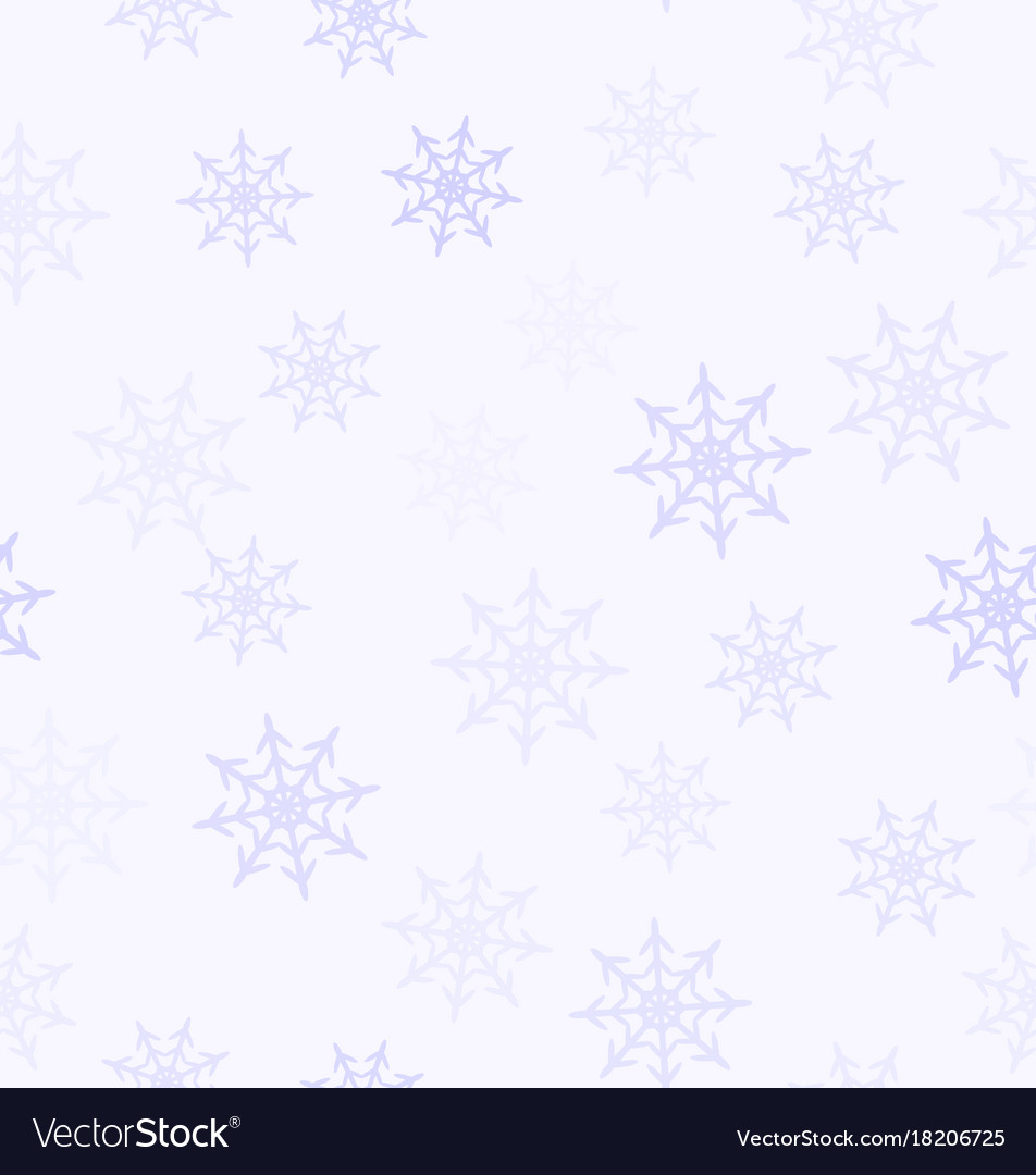 Violet snowflake pattern seamless