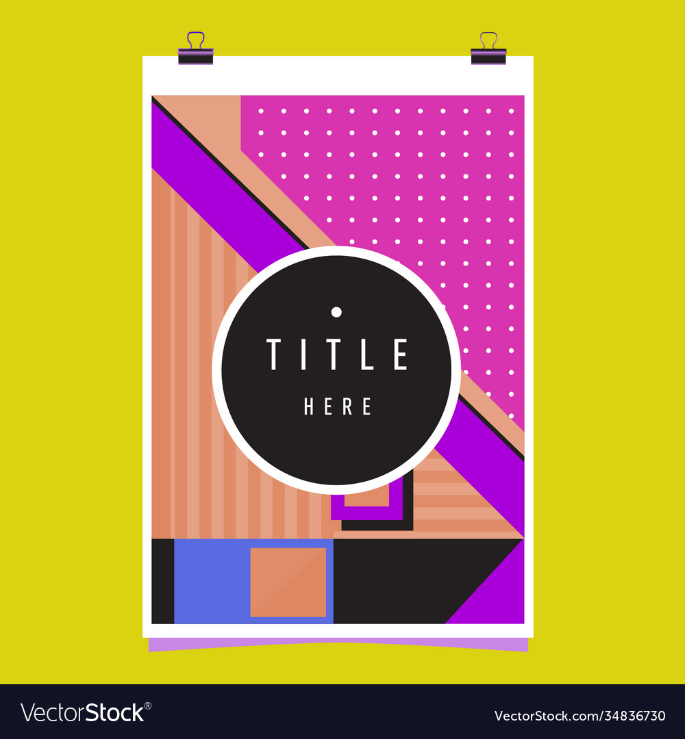Abstract colorful geometric pattern background