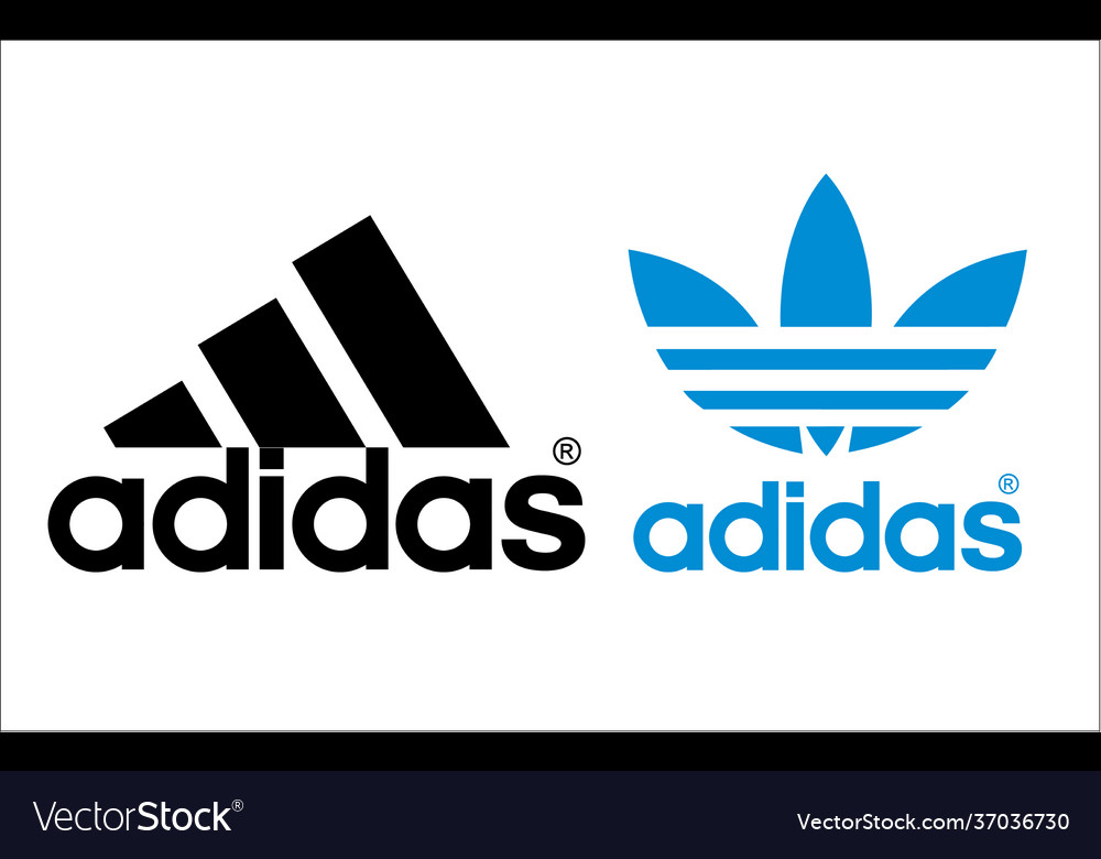 Adidas logo image Royalty Free Vector Image VectorStock