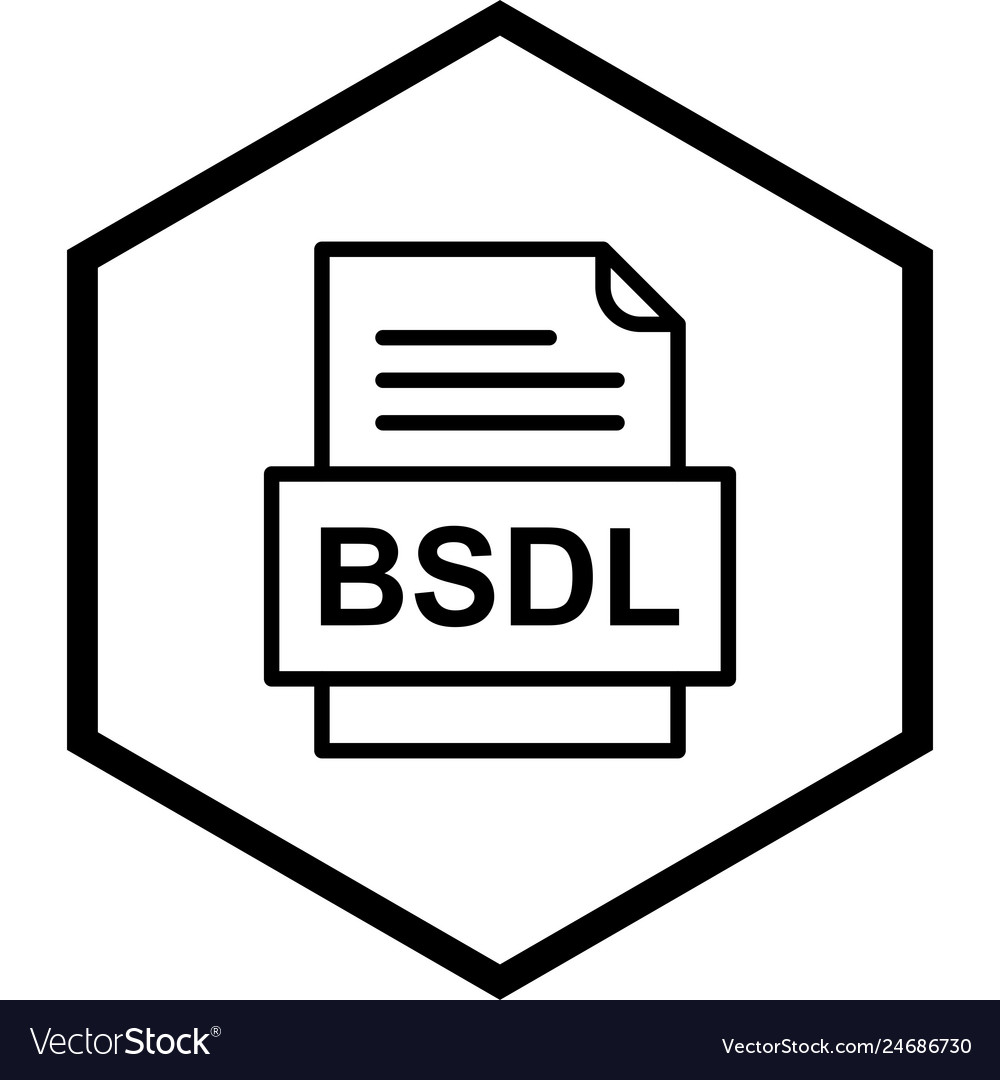 Bsdl file document icon