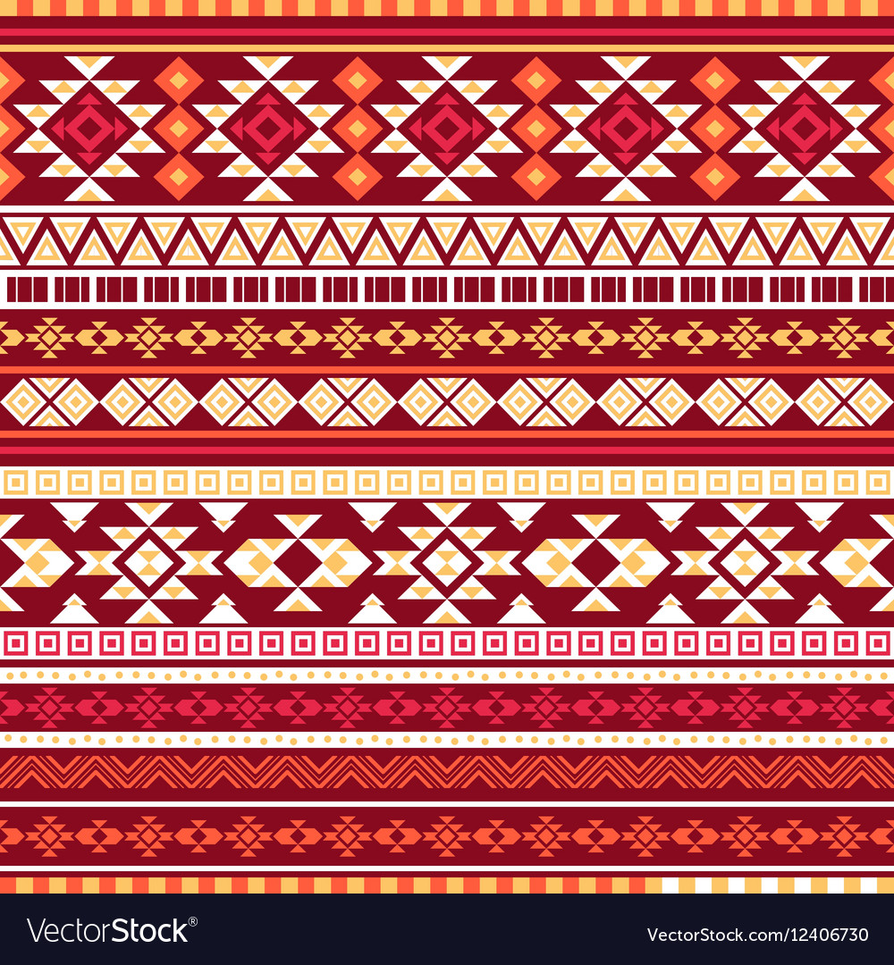 Ethnic seamless pattern Royalty Free Vector Image