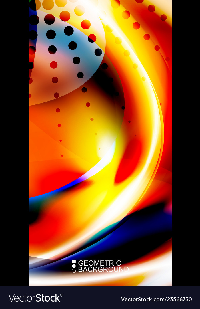 Geometric colorful abstract background vector image Geometric colorful abstract background