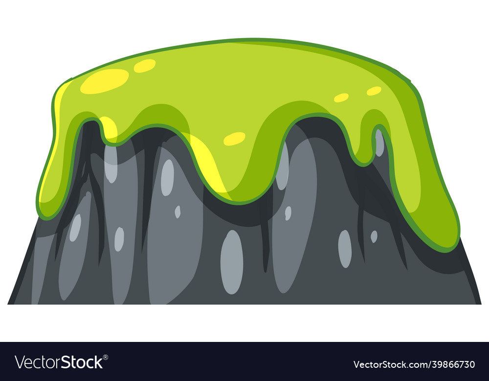 Outer space object in cartoon style