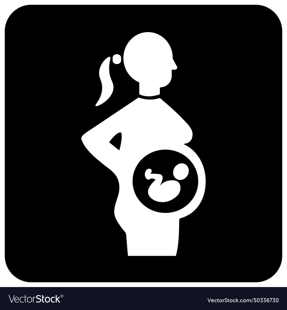 Pregnant Royalty Free Vector Image - VectorStock