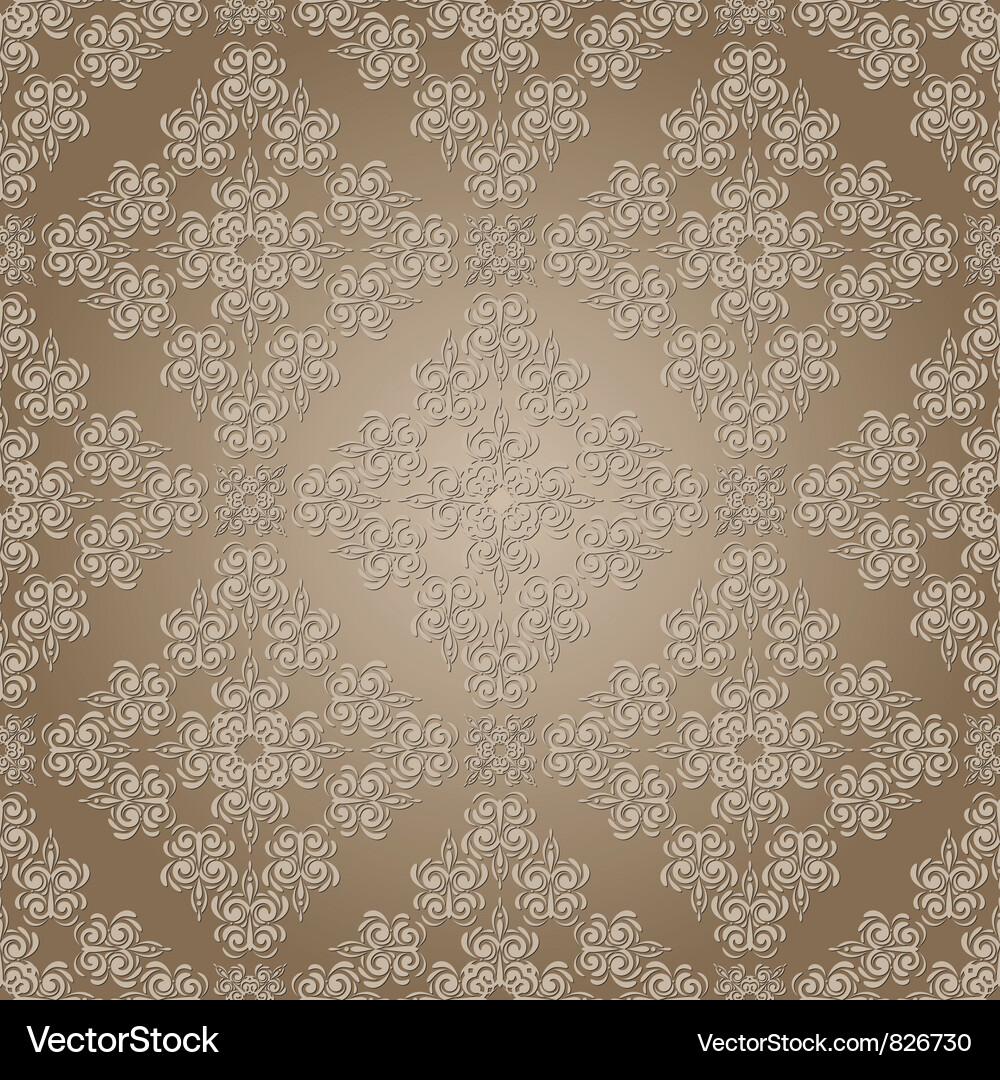 Seamless lacy pattern Royalty Free Vector Image
