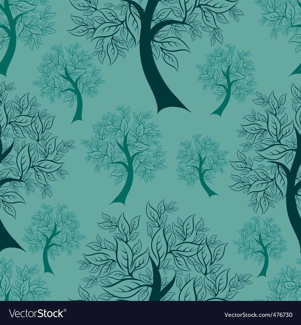 Seamless pattern from trees