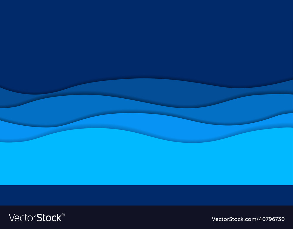 Zigzag blue wave pattern concepts abstract