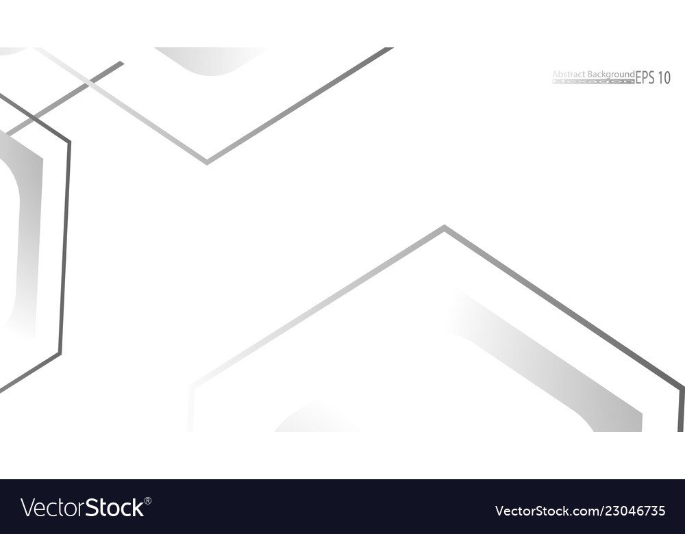 Abstract background concepts of hexagon shapes Vector Image Abstract background concepts of hexagon shapes
