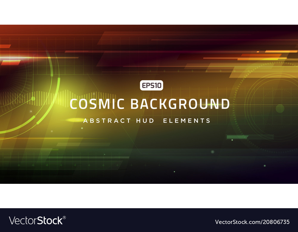 Cosmic shining abstract background vector image Cosmic shining abstract background