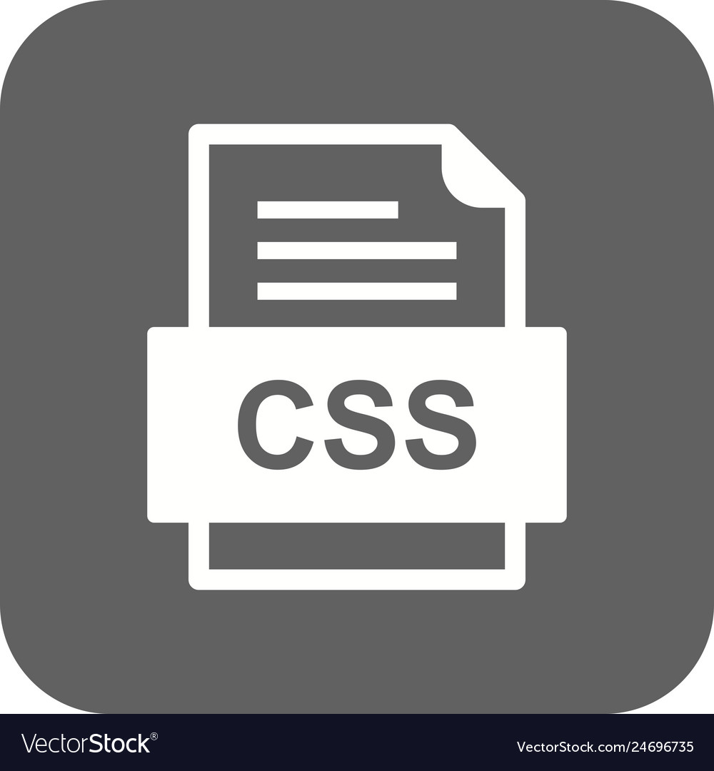 Css file document icon