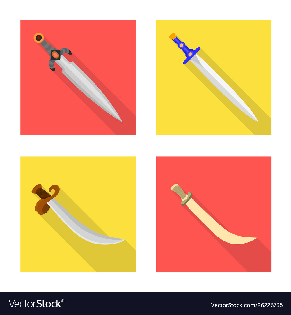 Design and sword symbol collection